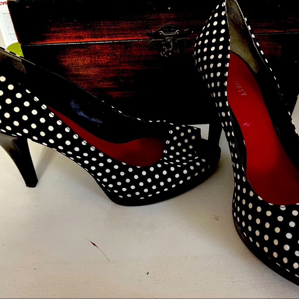 Nine West Peep Toe Heels